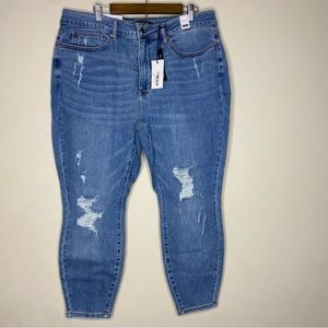 Judy Blue High Waist Control Top Tummy Control Skinny Denim JB88426 Size 22W NWT